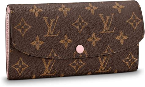 monogram canvas emilie wallet